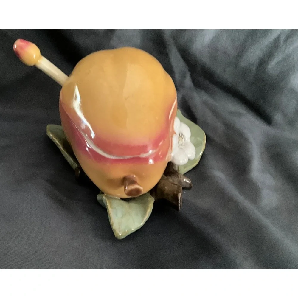 Marujon Rare Japanese Suger Bowl w/spoon